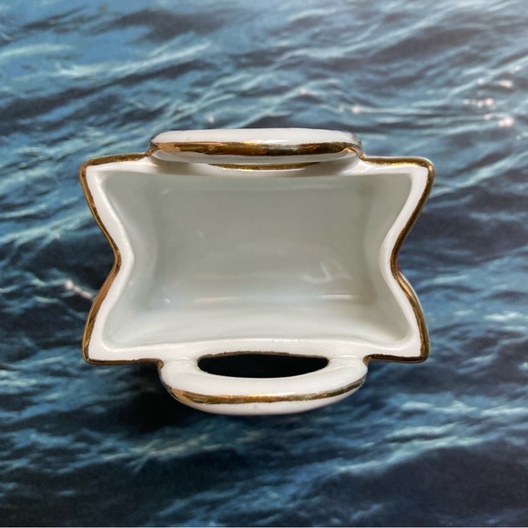 Royal Cotswolds miniature porcelain chintz tote shopping bag - Picture 3 of 6